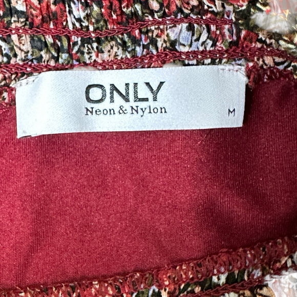 241 - ONLY Neon & Nylon Blouse Floral - Picture 8 of 14